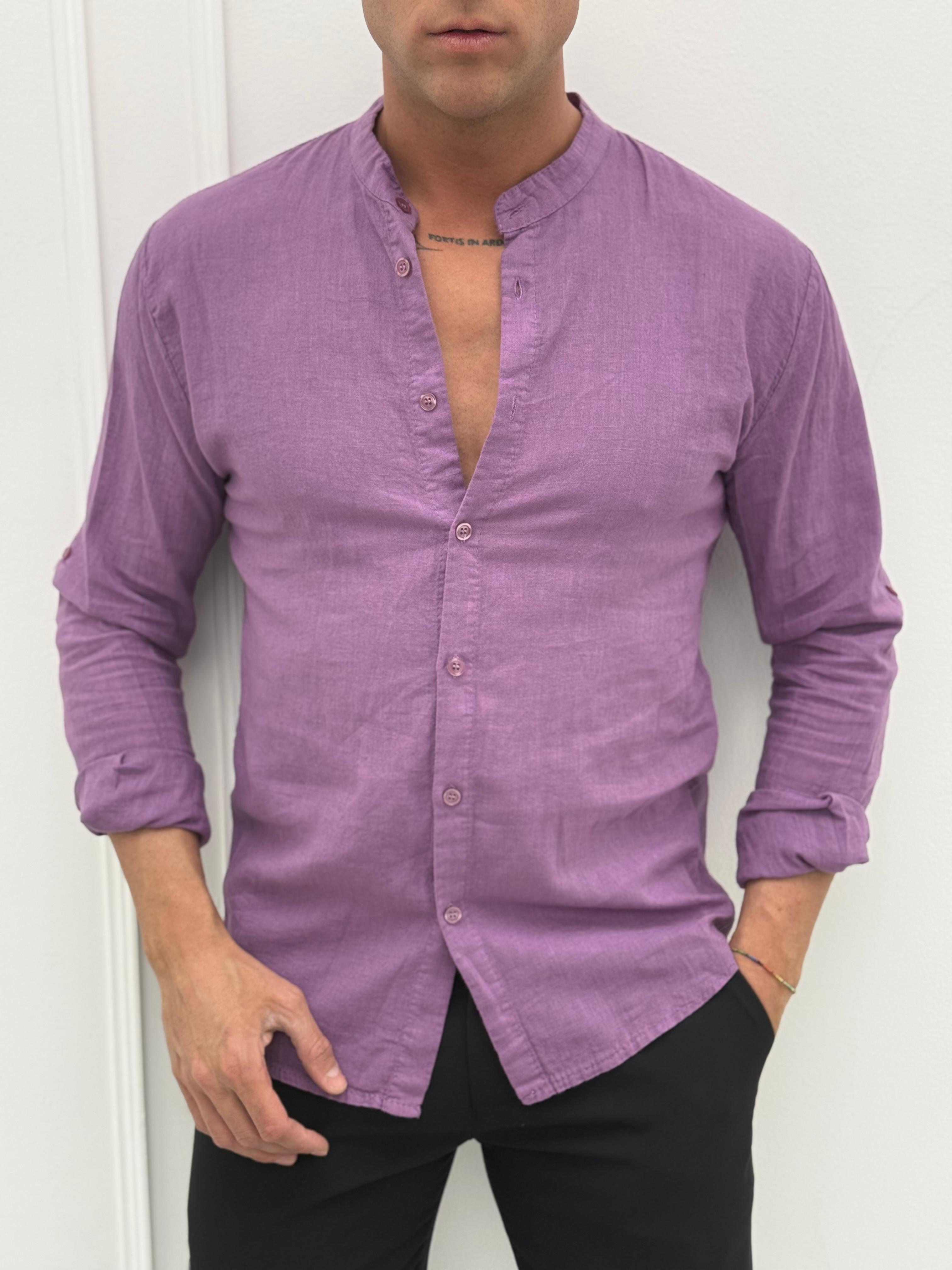 CAMICIA LINO COREANA