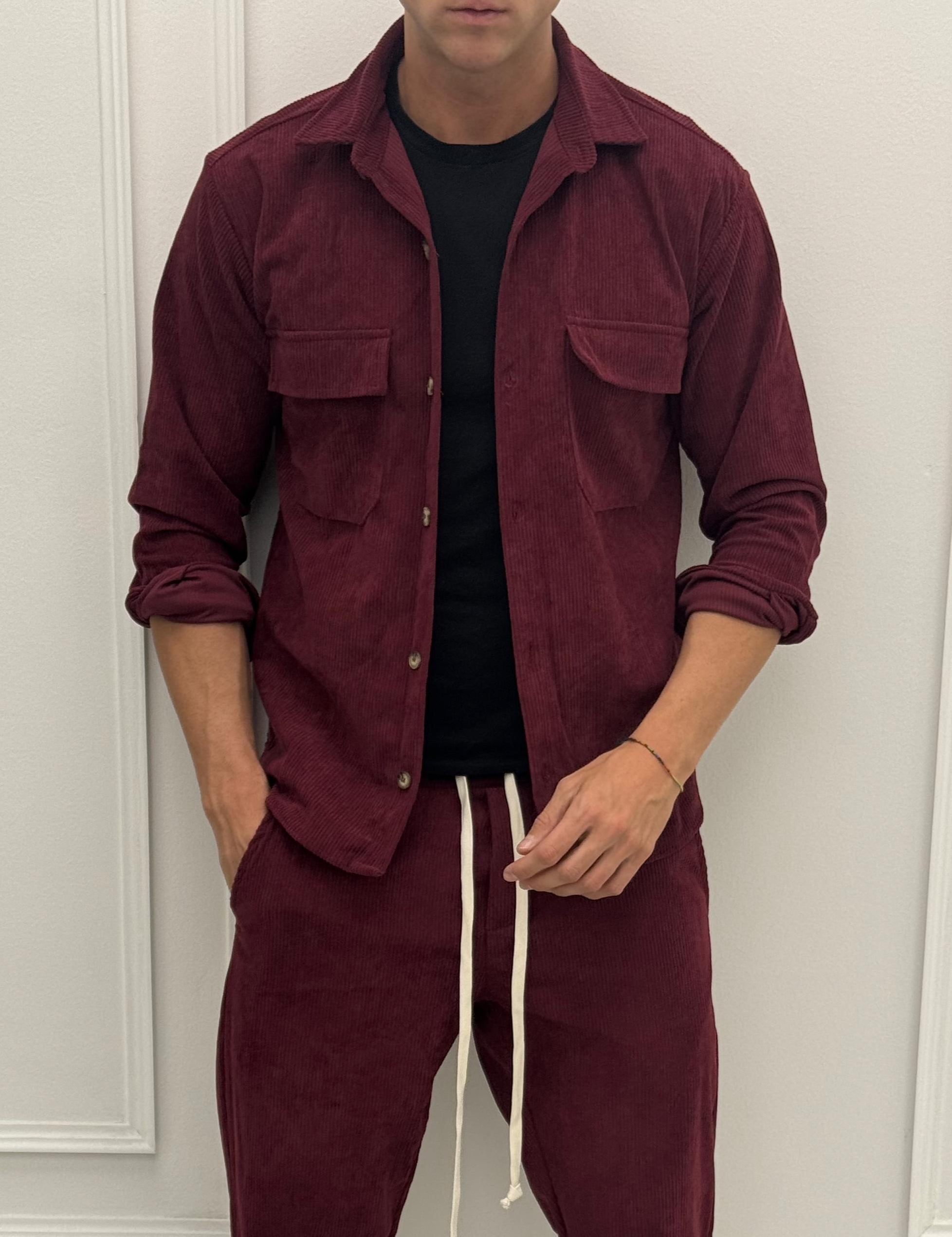 CAMICIA BOSTON VELLUTO