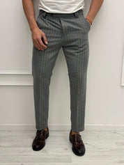 PANTALONE GESSATO LANA - TG. S/L