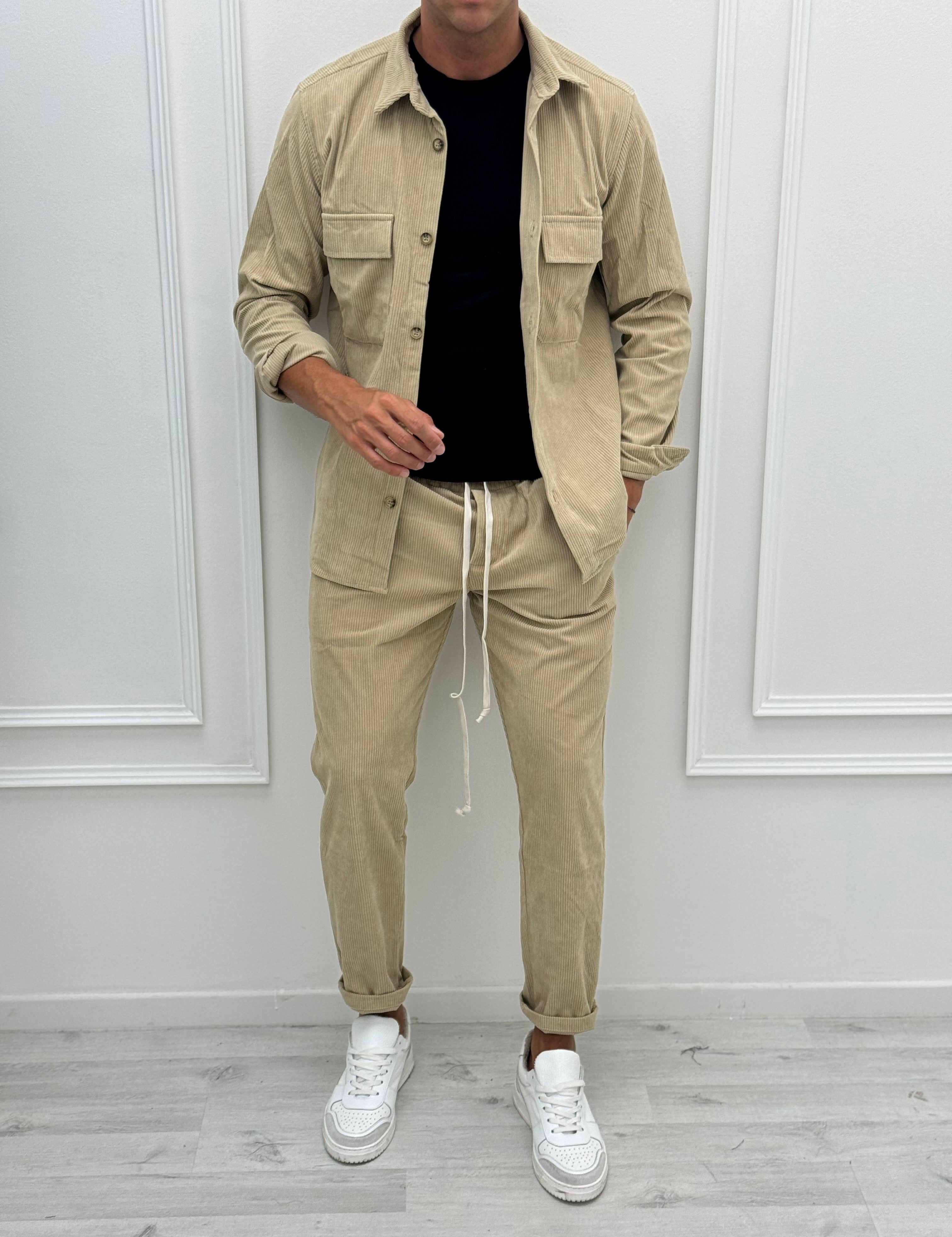 COORDINATO BOSTON VELLUTO