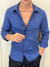 CAMICIA LINO V3 FIAMMATO