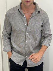 CAMICIA LINO FIAMMATO V1