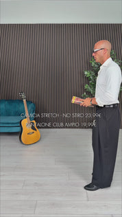 WIDE-LEG CLUB TROUSERS - BACK POCKET