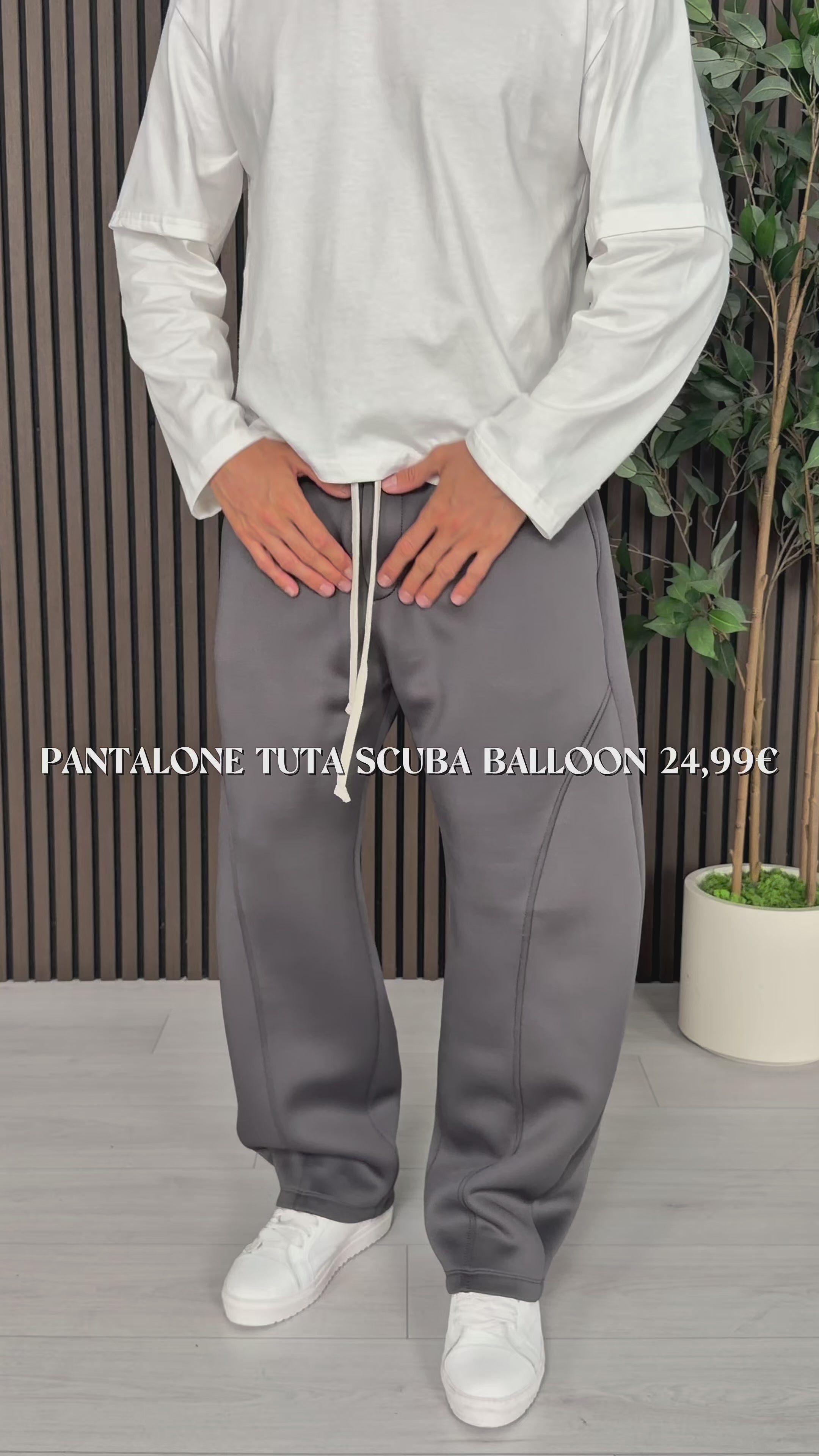 PANTALONE TUTA SCUBA BALLOON