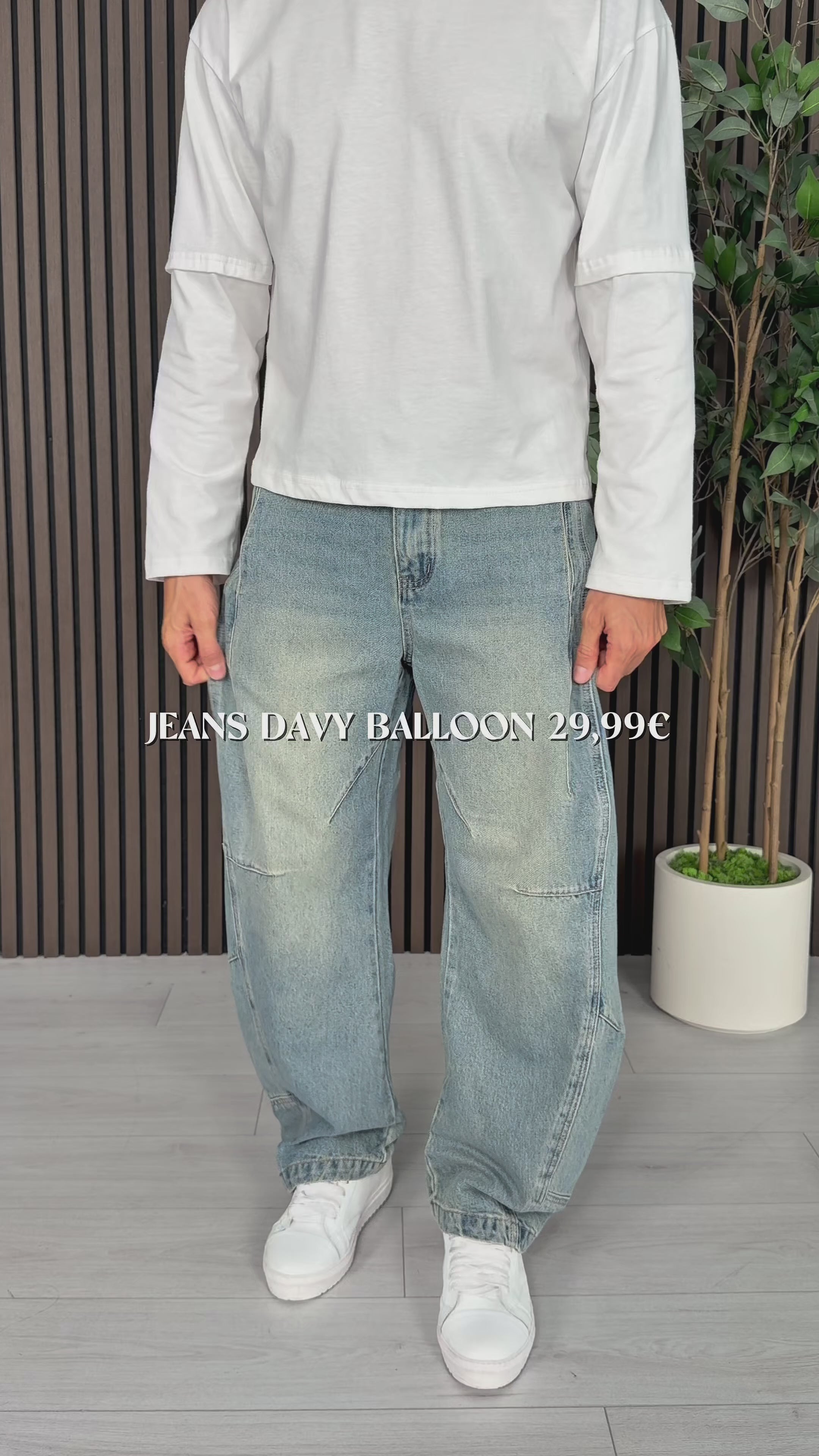JEANS DAVY BALLOON