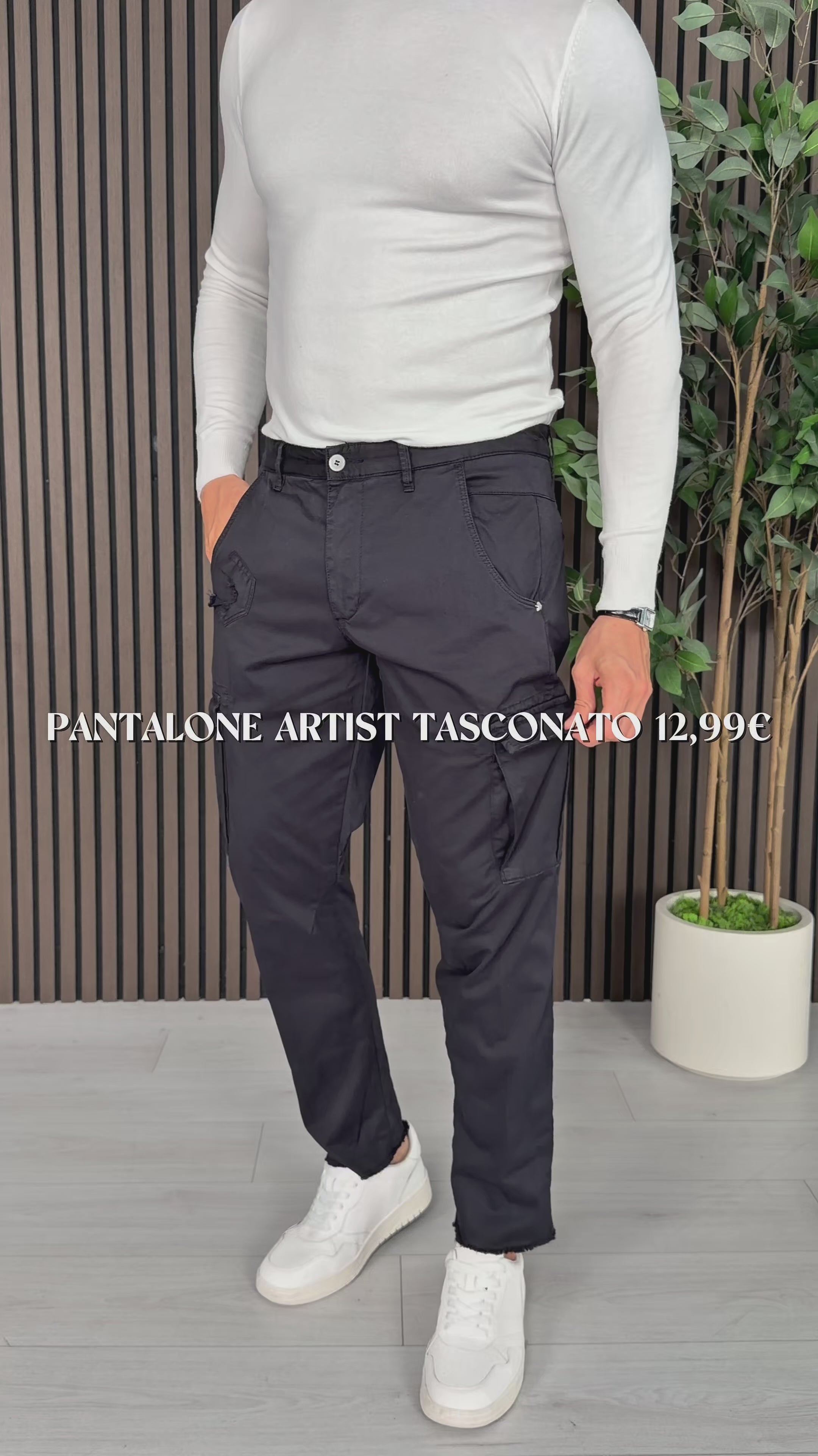 PANTALONE ARTIST TASCONATO