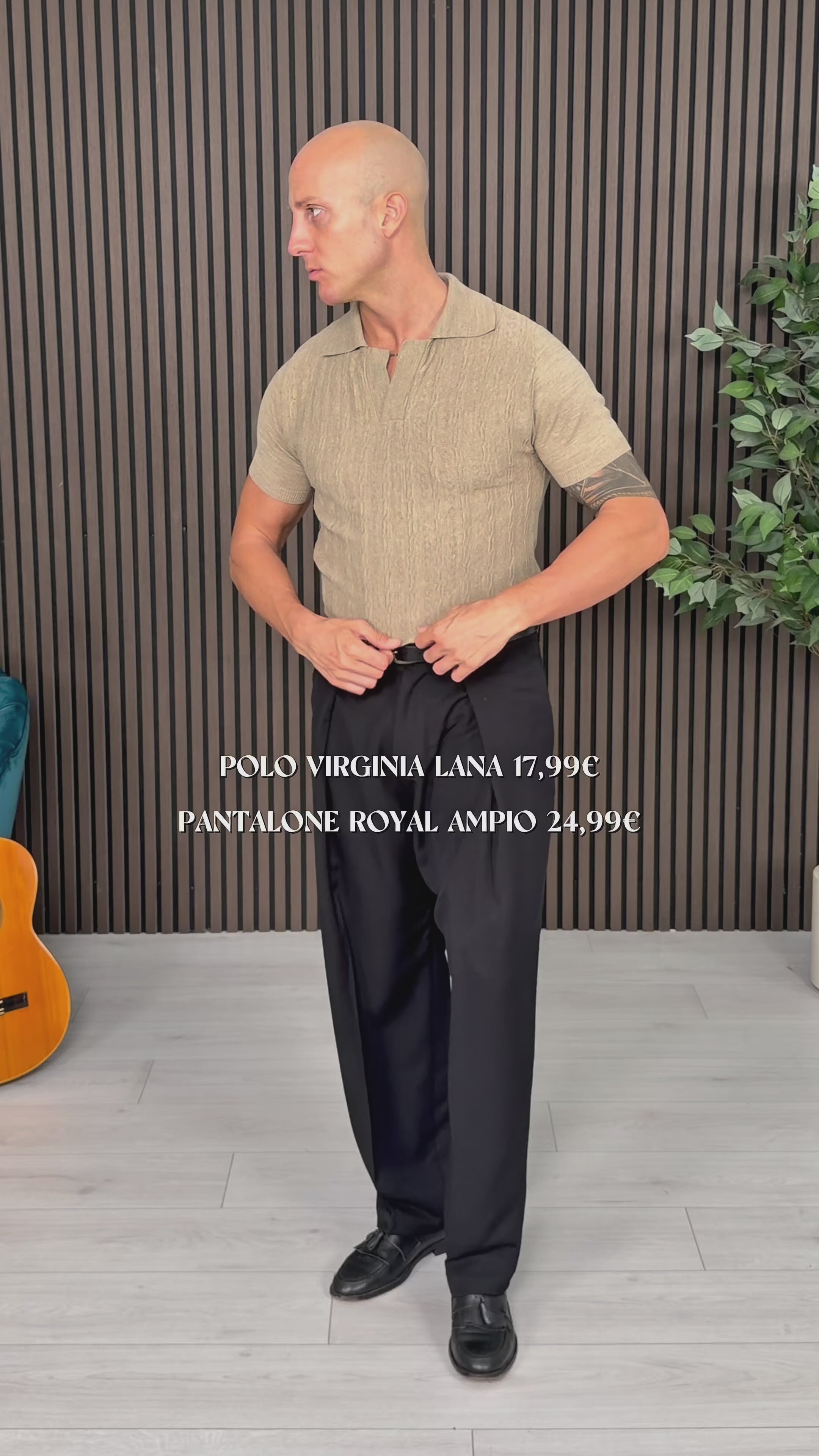 VIRGINIA WOOL POLO SHIRT