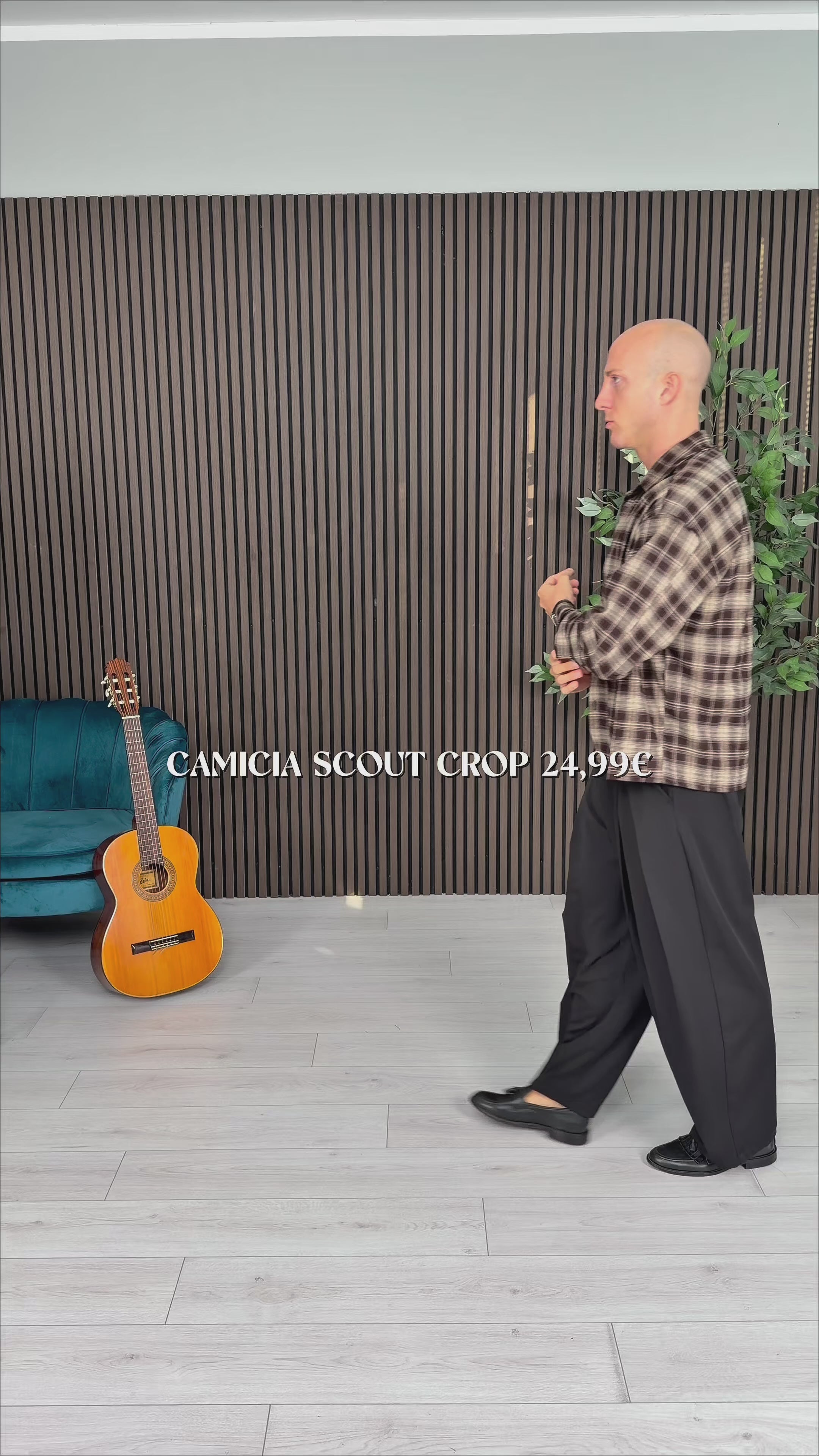 CAMICIA SCOUT CROP