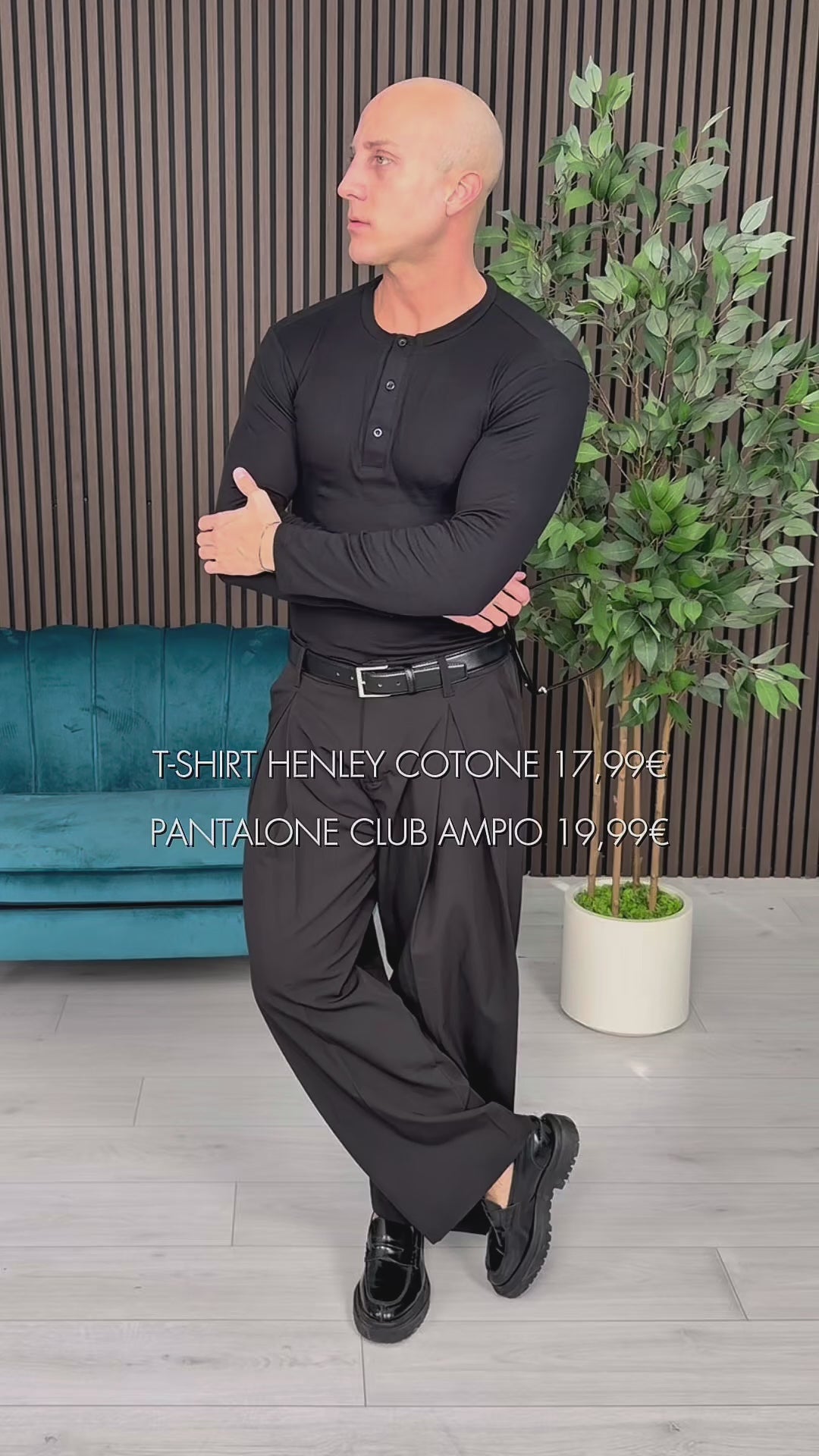 MAGLIA HENLEY COTONE