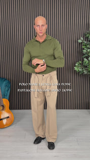 PANTALONE ELEGANT AMPIO - TASCA DIETRO