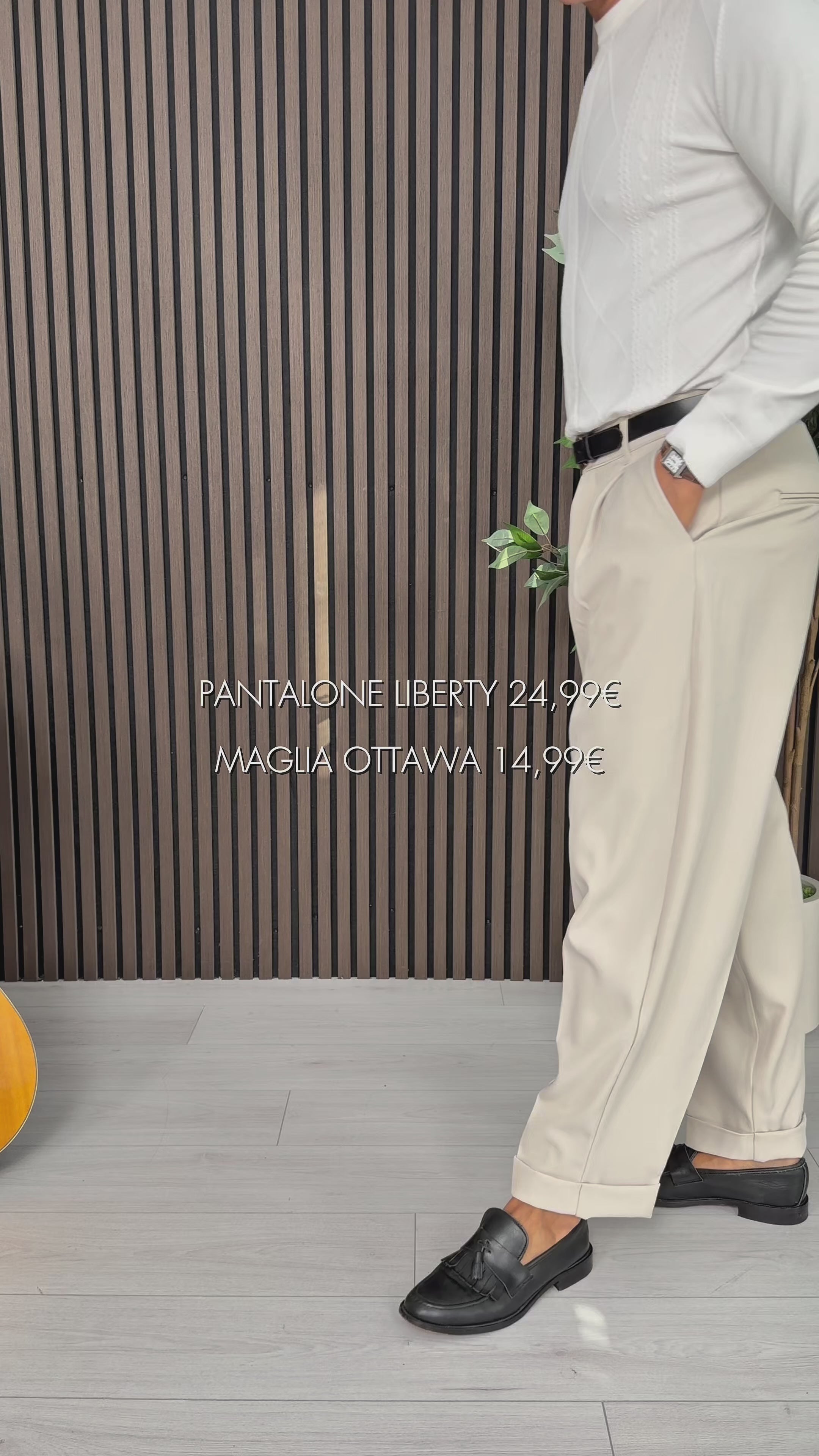 LIBERTY TROUSERS - BACK POCKETS
