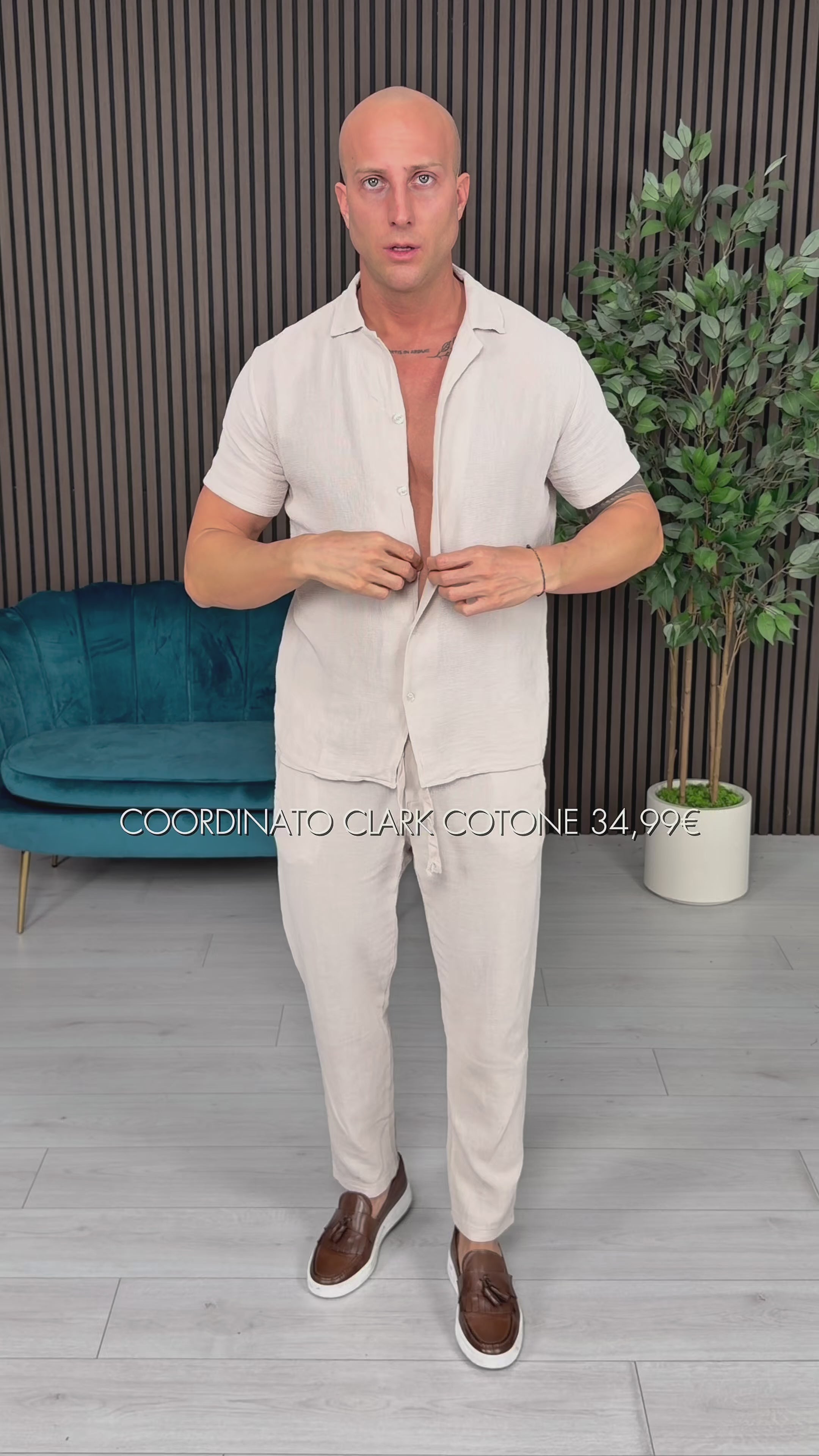 COORDINATO CLARK COTONE