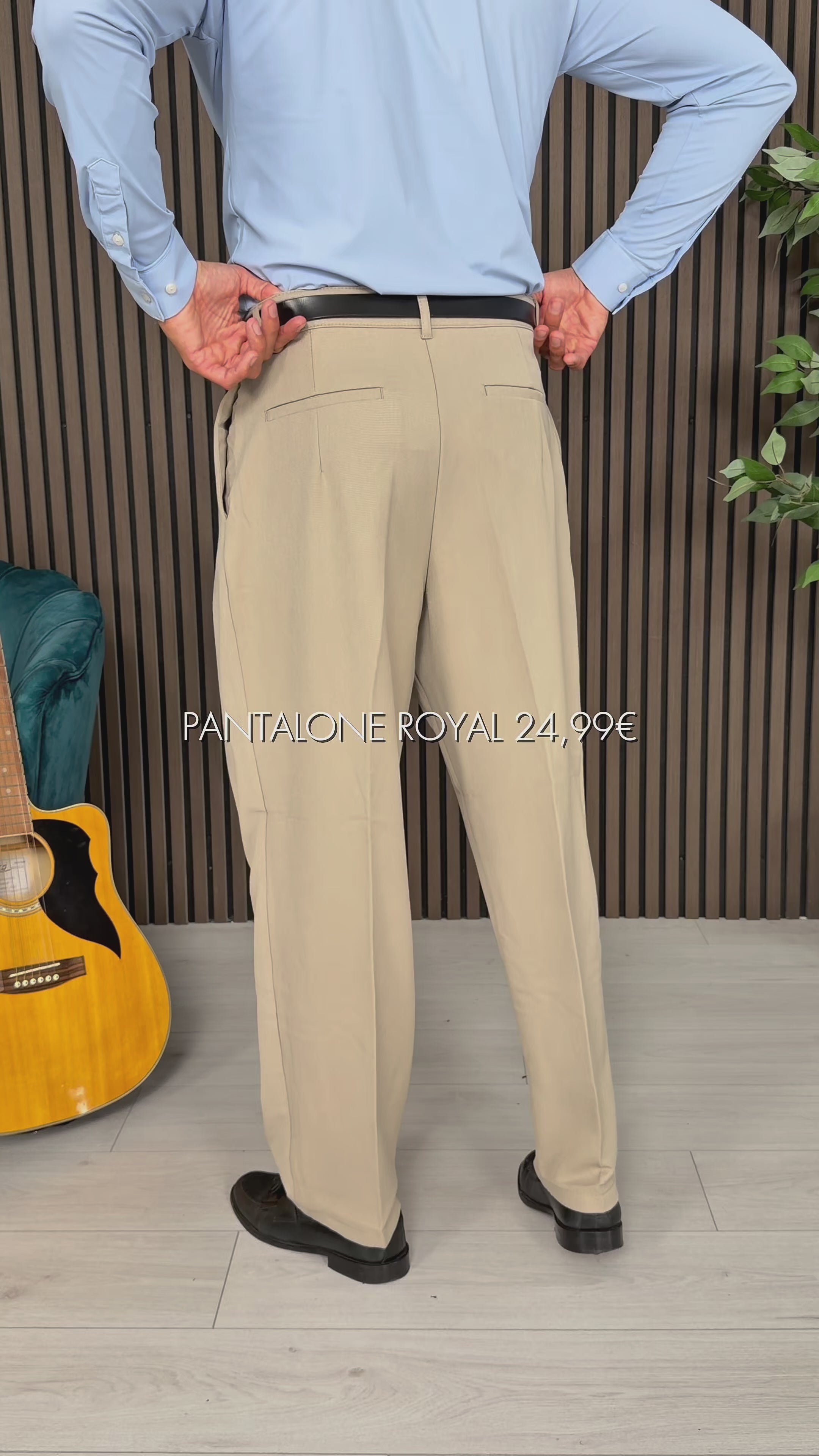 PANTALONE ROYAL - TASCHE DIETRO