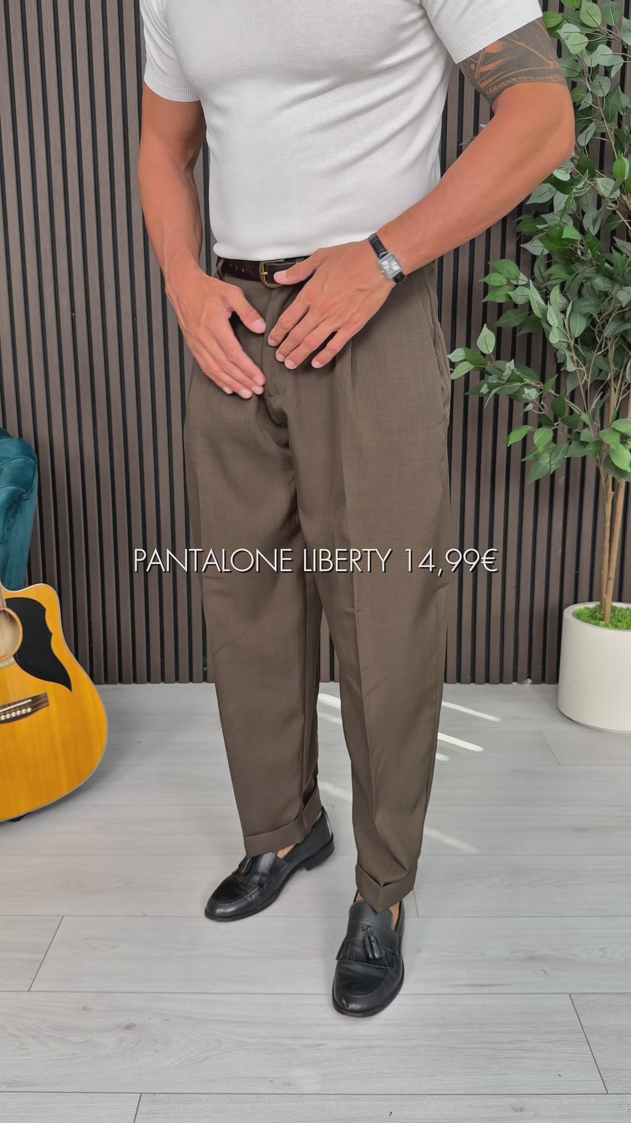 PANTALONE LIBERTY - TASCHE DIETRO